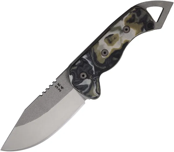 Shed Knives 2024 Tuatara OD Burl SHED24TAOD