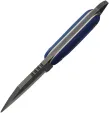 Shed Knives 2026 US Tanto Fixed Blade Blue SHED26SKUSAB