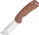 Shieldon Hoplon Linerlock Brown - SHIRH01A