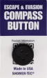 Shomer-Tec Compass Button Black SHOCB1