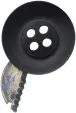 Shomer-Tec Escape Button Black - SHOEBB