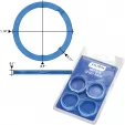 SILIPAC Split Key Rings Blue SIL001BLU