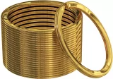 SILIPAC Split Key Rings Gold - SIL001GLD