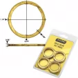 SILIPAC Split Key Rings Gold SIL001GLD