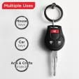 SILIPAC Split Key Rings Gunmetal SIL001GUN
