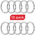SILIPAC Split Key Rings Silver SIL001SIL