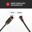 SILIPAC Twist Lock Cable Ring Uncoated SIL004ASP
