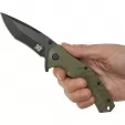 SKIF Knives Griffin Framelock BSW Olive SKF422SEBG