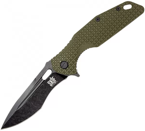 SKIF Knives Defender Framelock BSW Olive SKF423SEBG