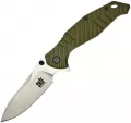 SKIF Knives Adventure Framelock SW Olive - SKF424SEG