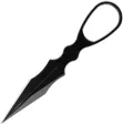 Skallywag Tactical D2 Dagger Black N-A SKW17008