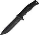 Skallywag Tactical T1 Fixed Blade Black Polymer - SKW17048