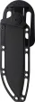 Skallywag Tactical T1 Fixed Blade Black Polymer SKW17048