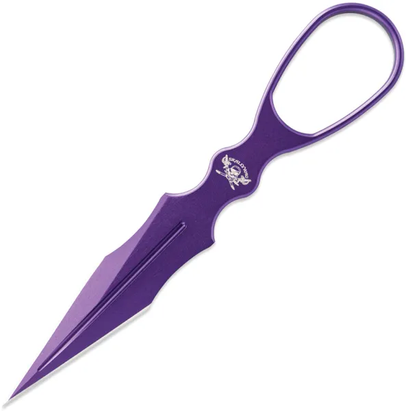 Skallywag Tactical Aluminum Dagger Purple SKW17051