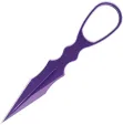 Skallywag Tactical Aluminum Dagger Purple SKW17051