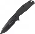Steel Will Warbot Linerlock Black - SMGF1003