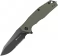Steel Will Warbot Linerlock OD - SMGF1033S