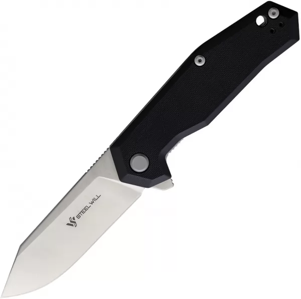 Steel Will Tenet 2 Linerlock Black SMGF3101