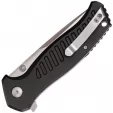 Steel Will Small Barghest Linerlock Satin SMGF37M01