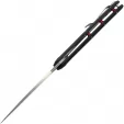 Steel Will Intrigue Linerlock Black SMGF4531