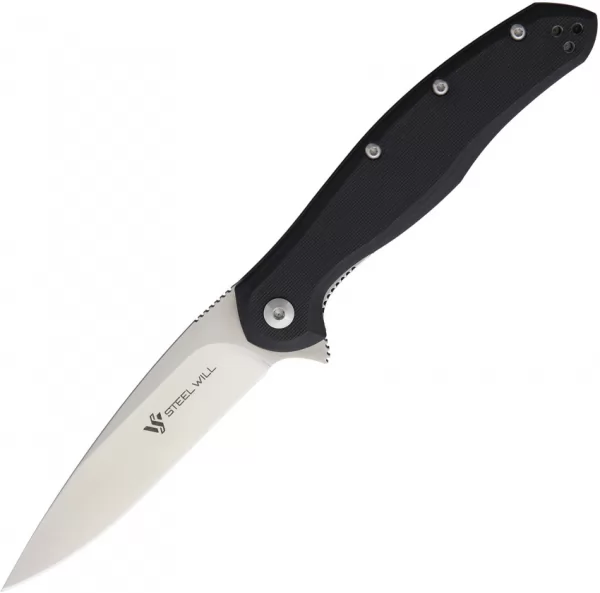 Steel Will Intrigue Linerlock Black G10 SMGF45M31