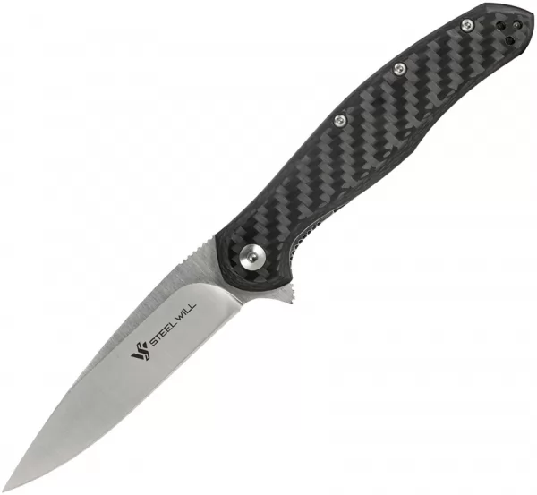 Steel Will Intrigue Linerlock CF SMGF45M71