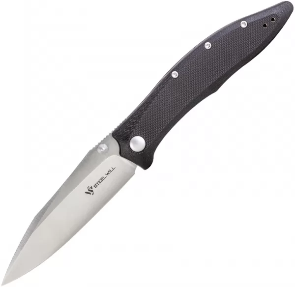 Steel Will Gienah Linerlock Black SMGF5301