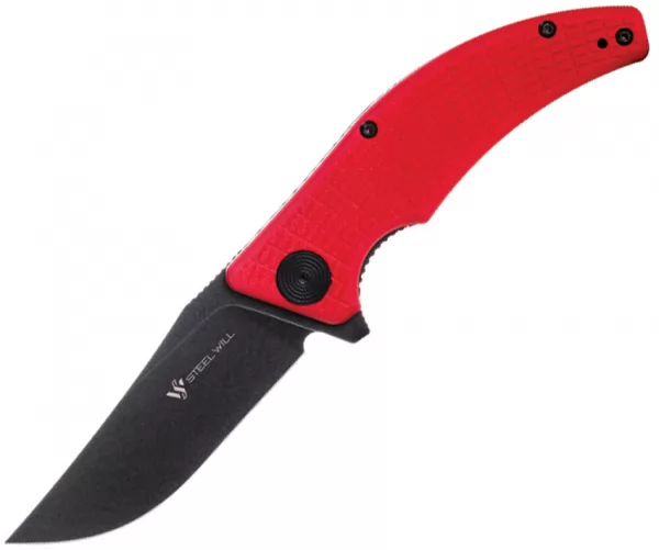 Steel Will Sargas F60 Linerlock Red SMGF6013