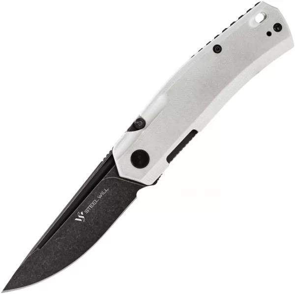 Steel Will Fjord F71 Linerlock White SMGF7121
