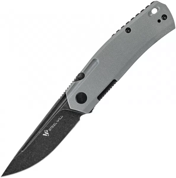 Steel Will Fjord F71 Linerlock Gray SMGF7128