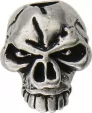 Schmuckatelli Co Emerson Skull Bead Pewter - SMUKEP
