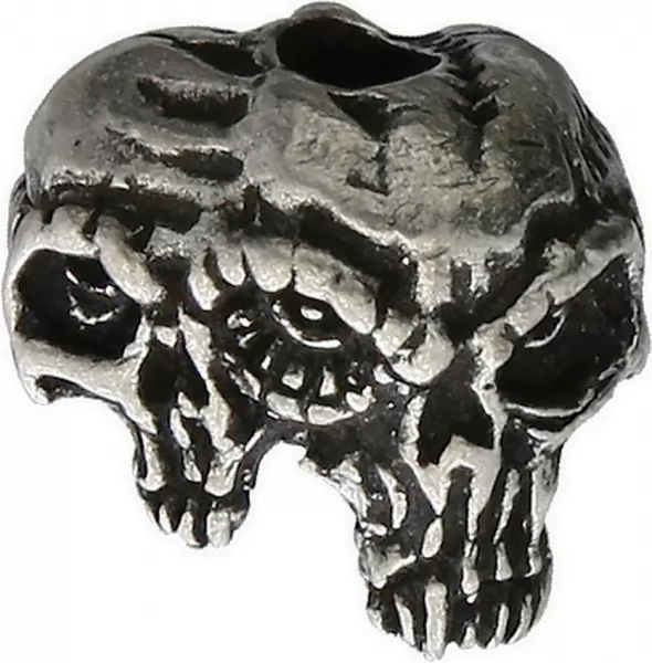 Schmuckatelli Co Gemini Twins Skull Bead SMUKGTP