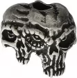 Schmuckatelli Co Gemini Twins Skull Bead - SMUKGTP