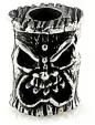 Schmuckatelli Co Ona Tiki Bead Pewter - SMUKOP