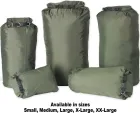 Snugpak Dri-Sak Waterproof Bag - SN159