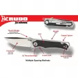 Krudo Karsino 10 LTE Framelock knives SNG889