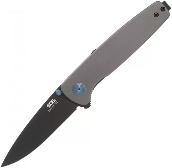 Sog Twitch III Linerlock Gunmetal knives SOG11150343