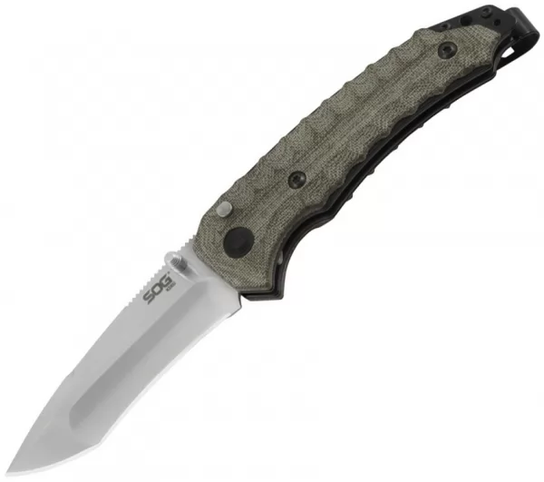 SOG Kiku Button Lock A-O knives SOGKU3003