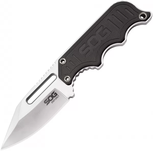 SOG Instinct Satin Black G-10 knives SOGNB1012CP