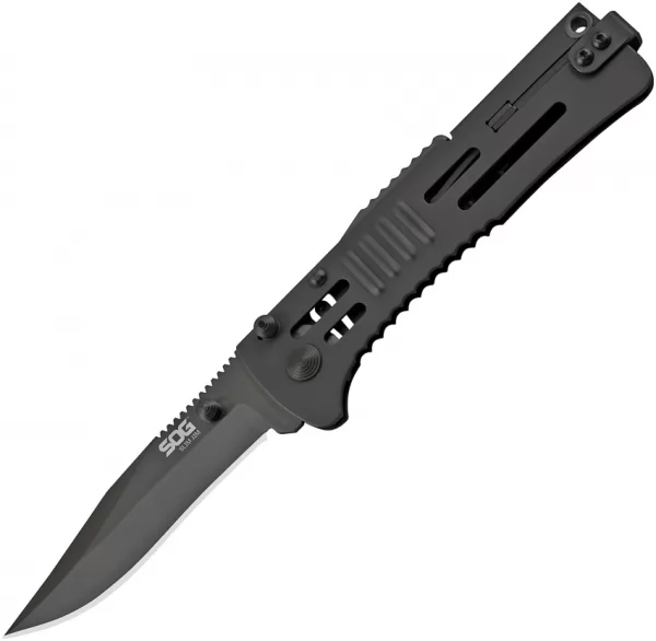 SOG Slimjim Lockback A-O Black knives SOGSJ32CP