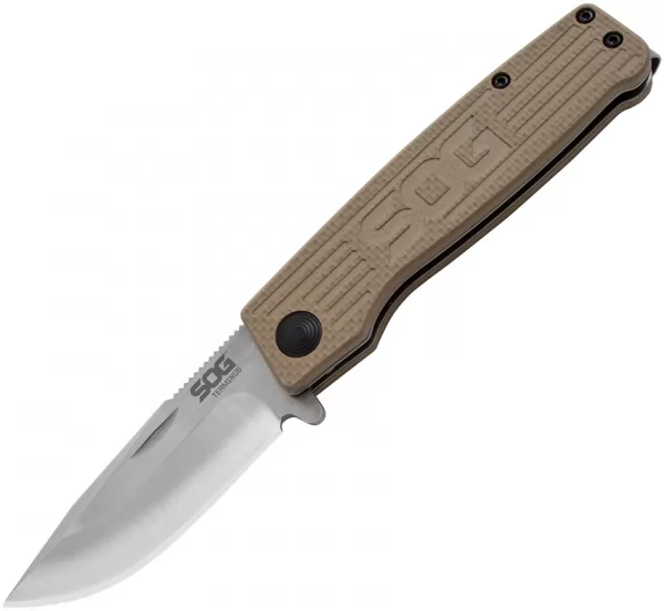 SOG Terminus Slipjoint Tan knives SOGTM1001BX