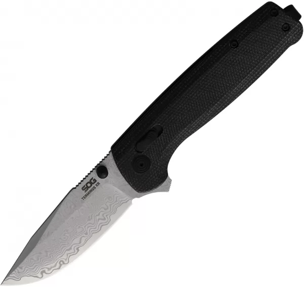 Sog Terminus XR-Lock Damascus knives SOGTM1042BX