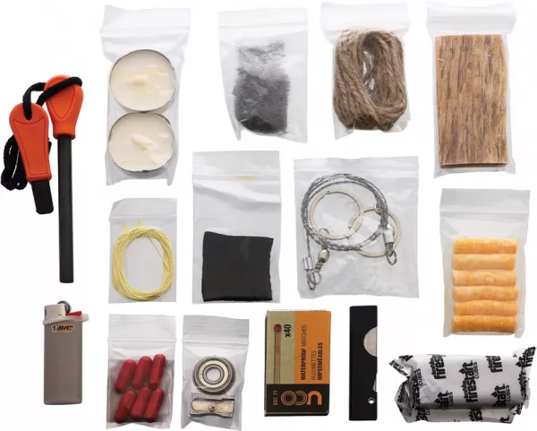 Stanford Outdoor Supply B.O.S.S. Fire Starting Kit SOSBFR