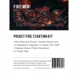 Stanford Outdoor Supply B.O.S.S. Pocket Fire Start Kit SPSMFR