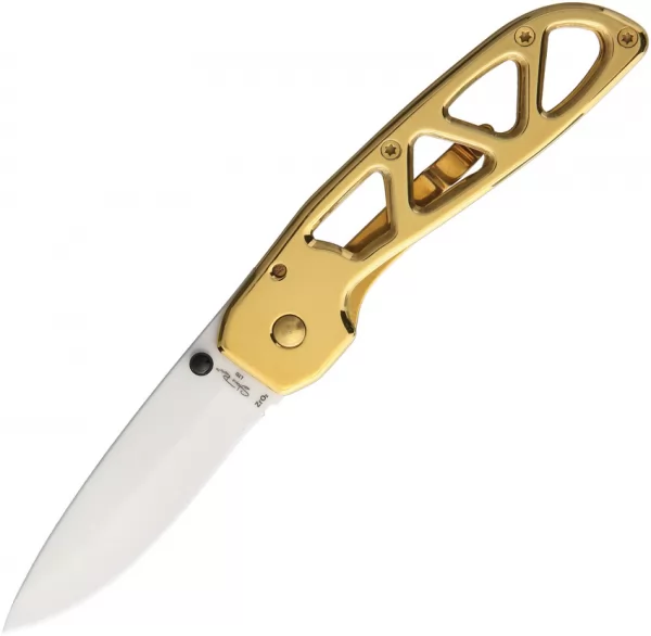 Stone River Gear Ceramic Framelock Gold SRG5GTW