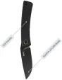 SRM Knives Air Linerlock Black G10 SRM105MGB