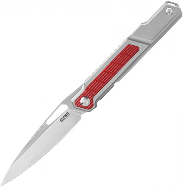 SRM Knives Titanium Framelock Red SRM1421TL