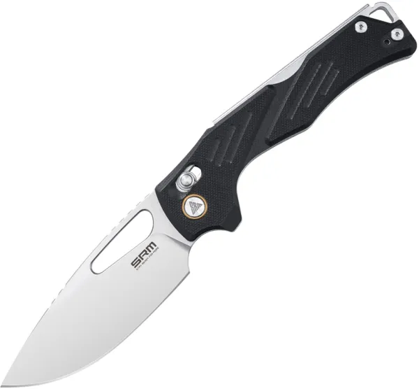 SRM Knives Mirage 239X Ambi Lock Black SRM239XGB