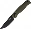 SRM Knives 255L-GP Ambi Lock Green - SRM255LGP