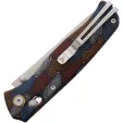 SRM Knives 255L Ambi Lock Damascus SRM255LGQ2